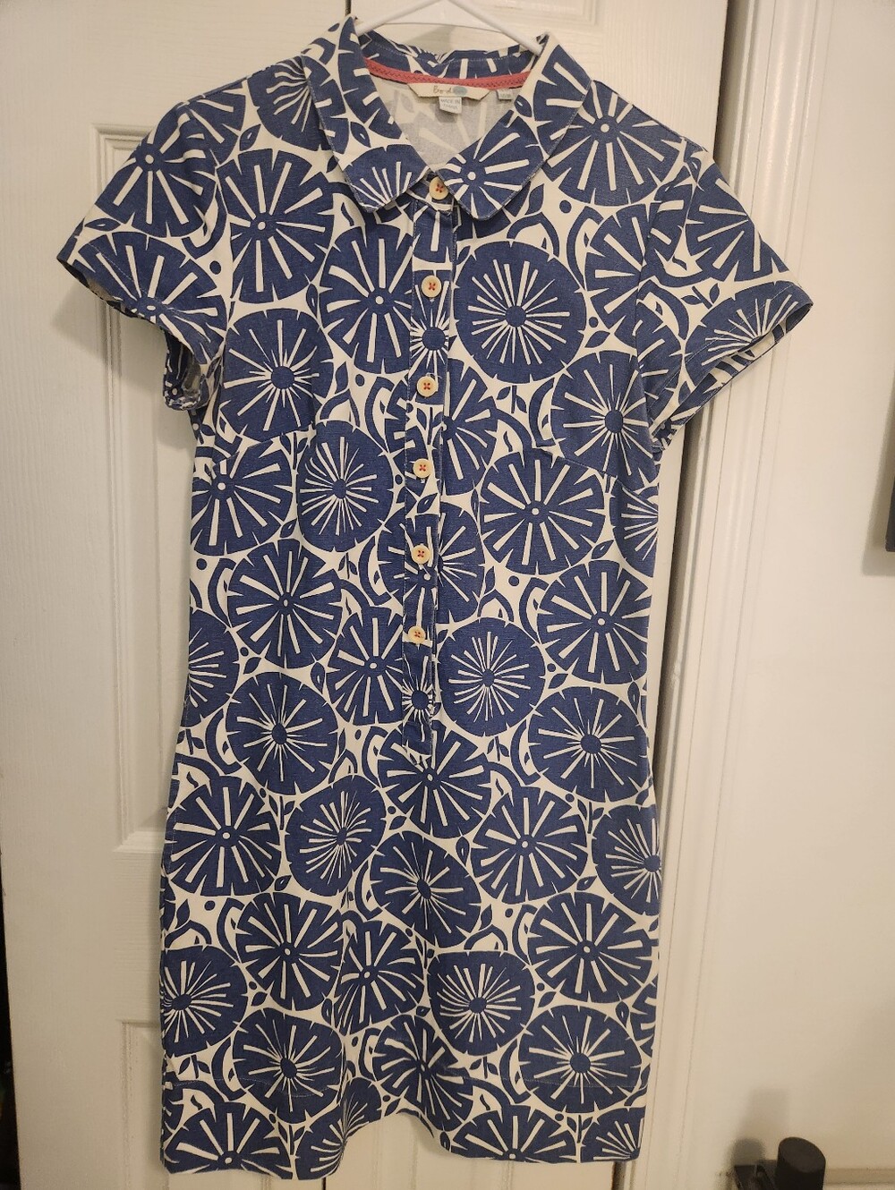 Boden 100% Cotton Dress Size 6R